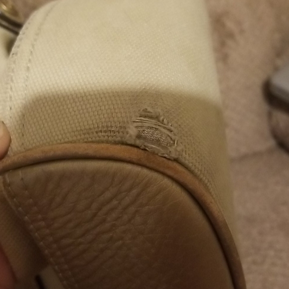 Loewe Large Canvas & Leather Tote "Authentic" - Picture 9 of 11